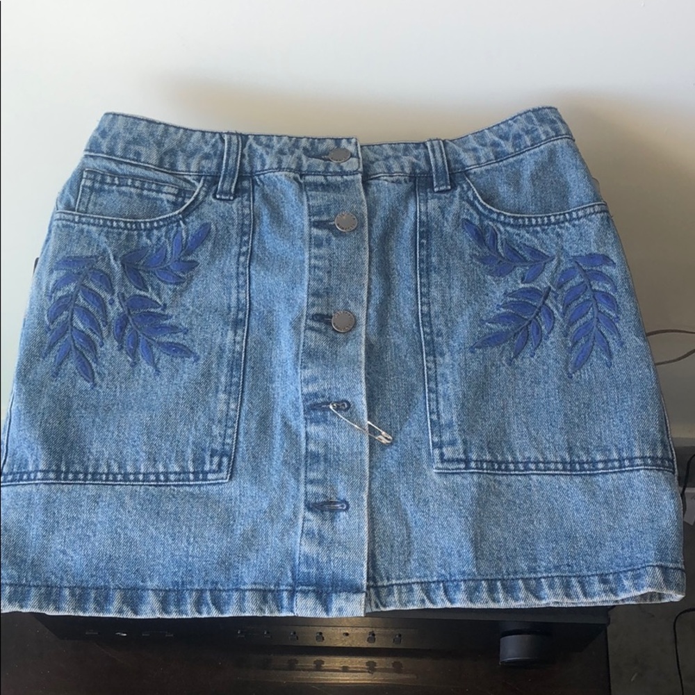 Rebecca minkoff denim skirt